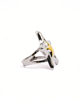 Anillo Estrella Bicolor