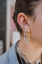 Derretido Gota Plateado