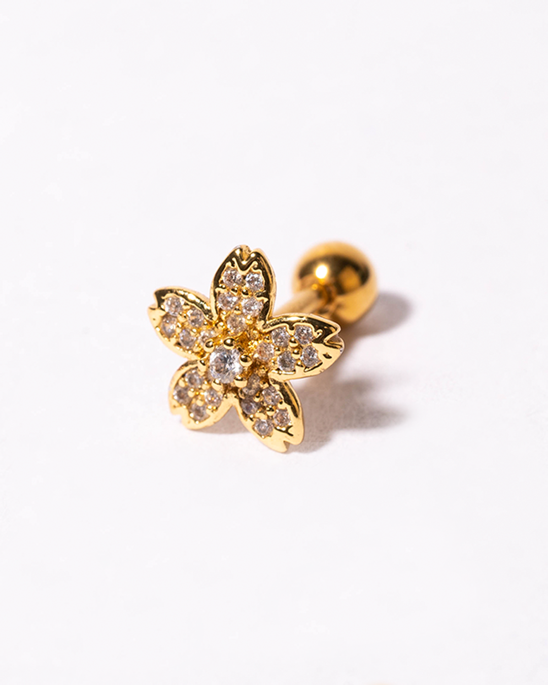 Broquel flor grande brillo