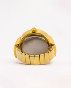 Anillo Reloj dorado