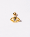 Broquel ojo dorado