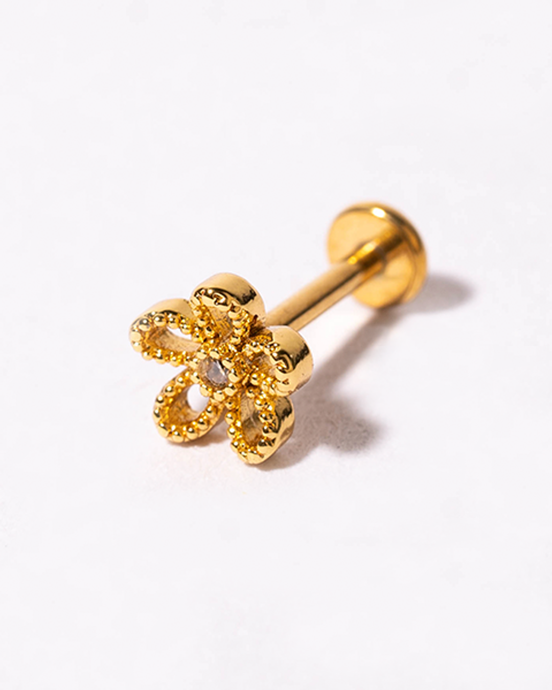 Broquel mini flor abierta