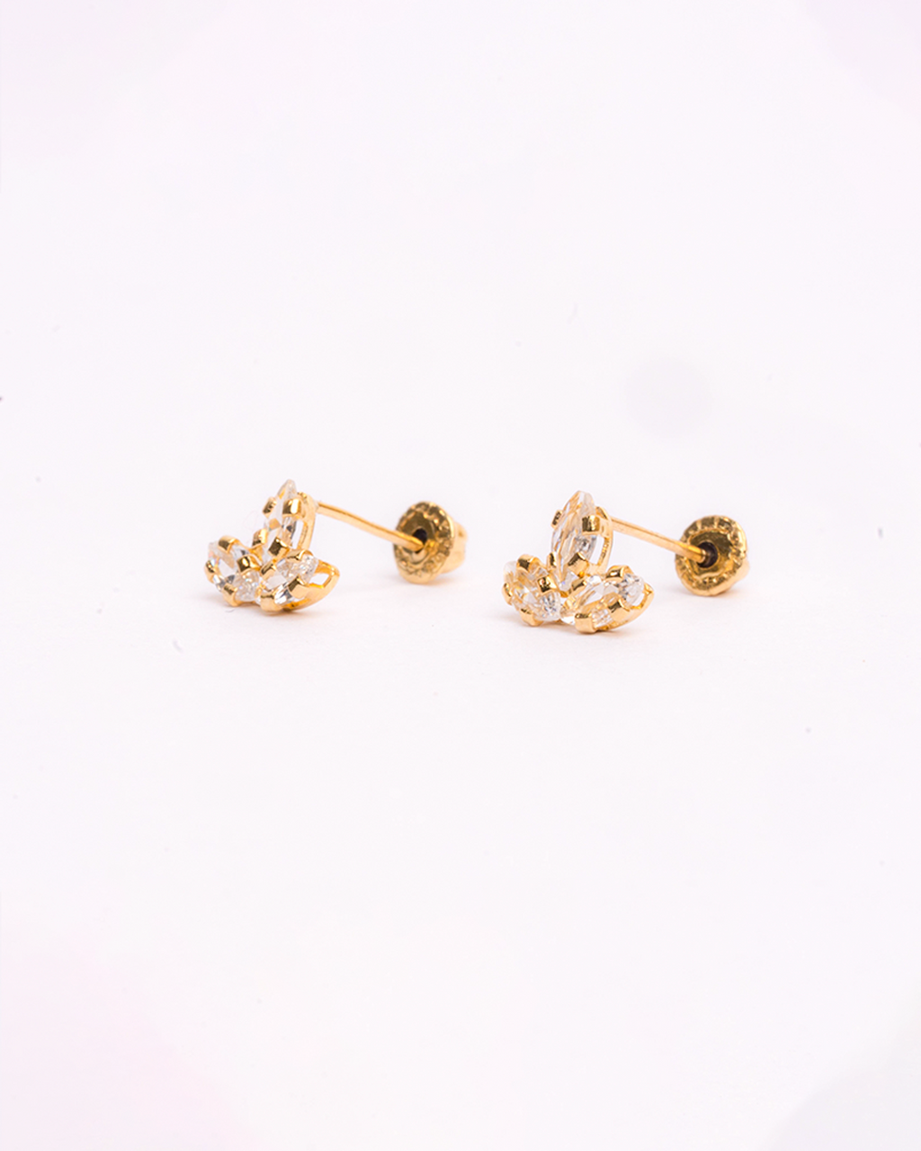 Broquel Flor 14K