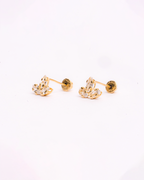 Broquel Flor 14K