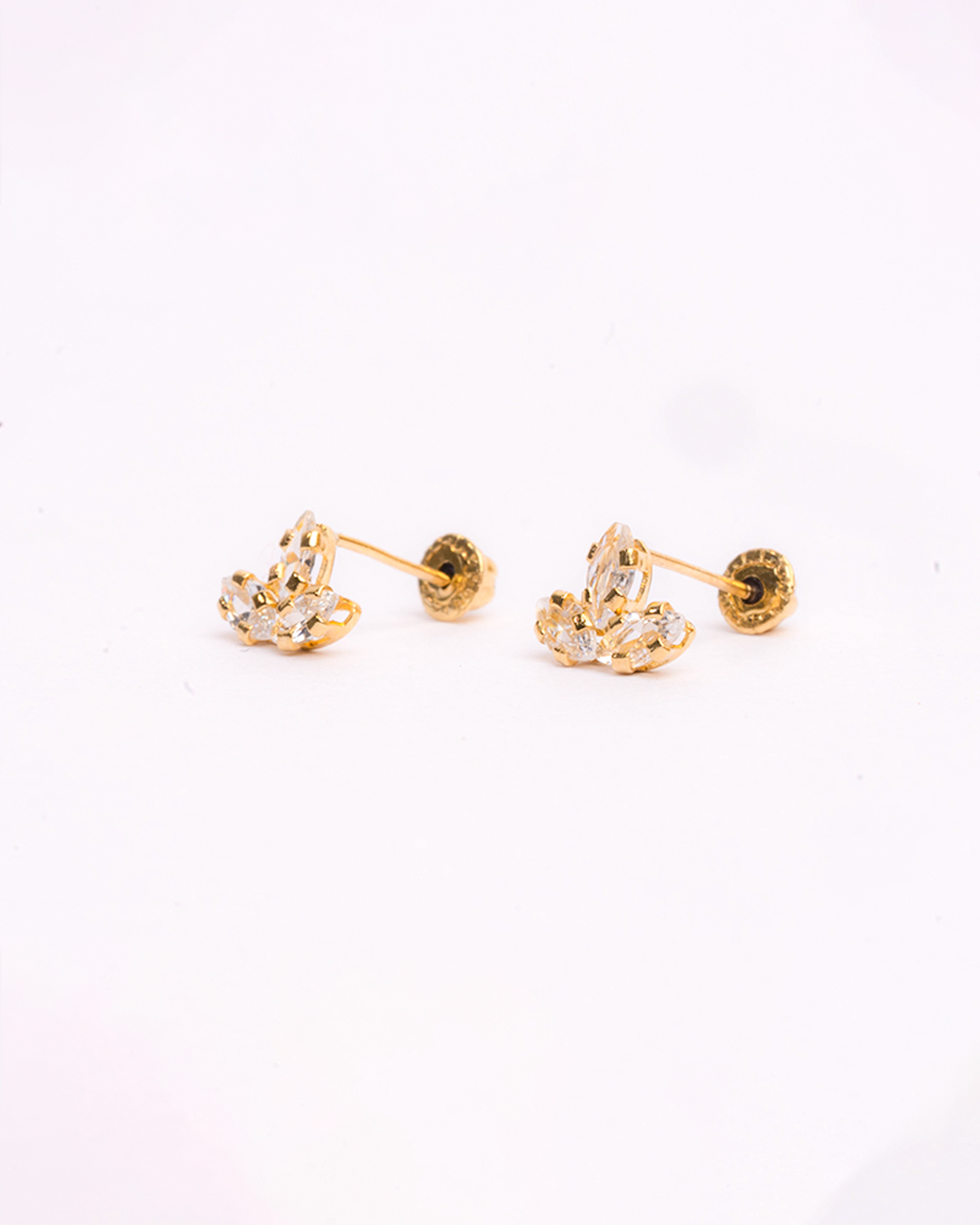Broquel Flor 14K