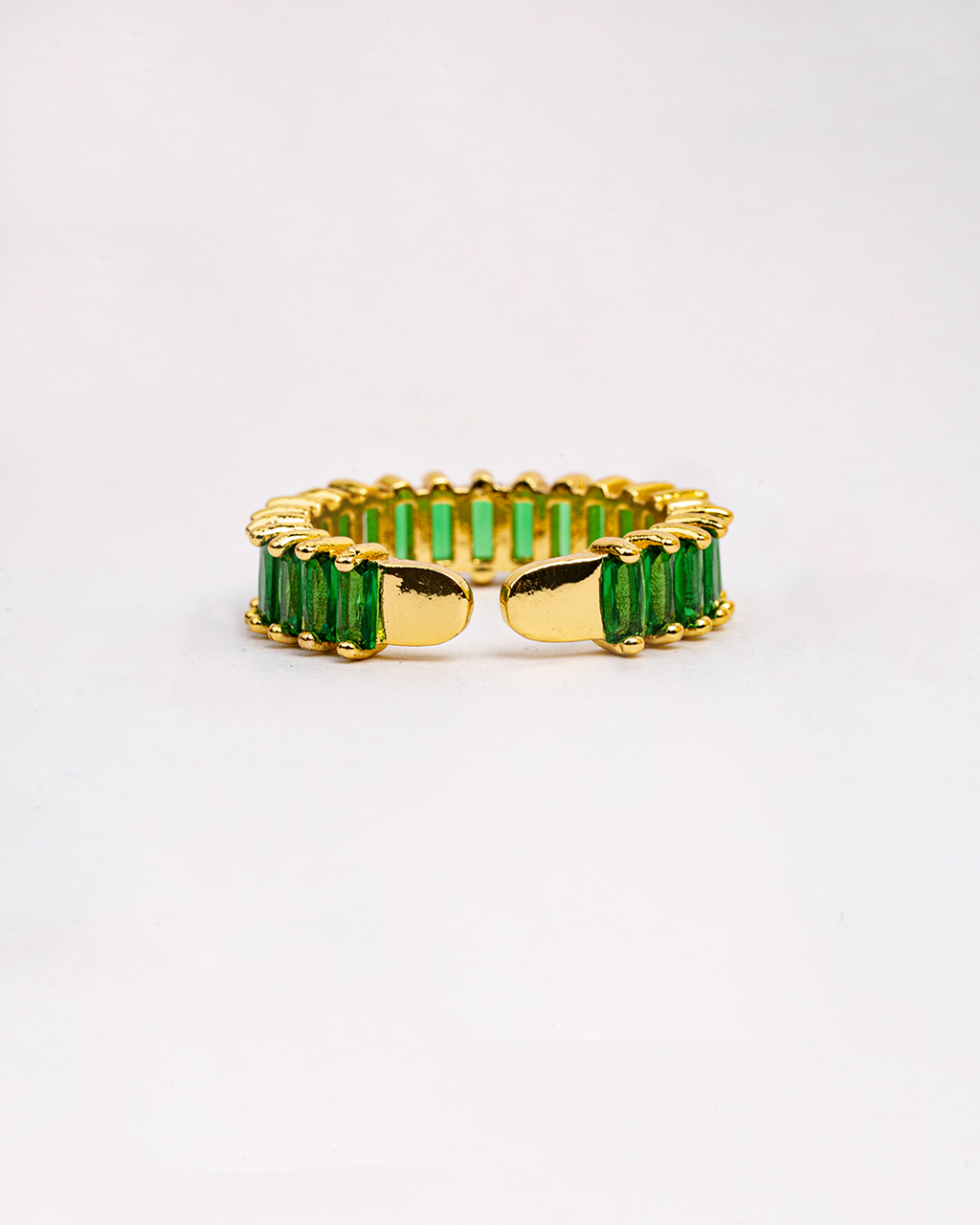 Anillo Brillo Verde