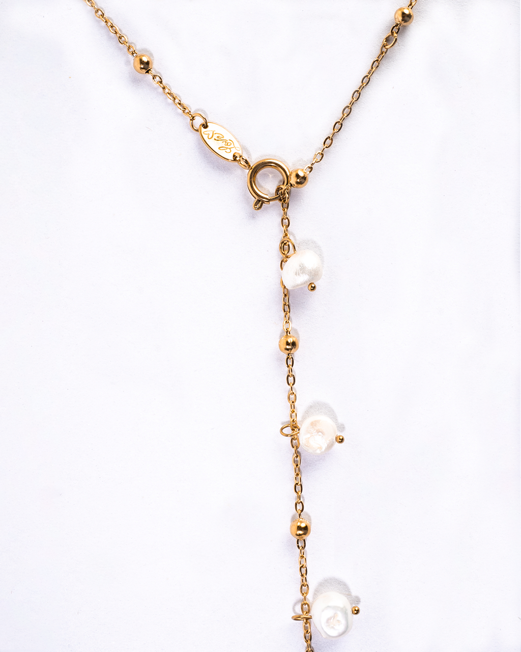 Collar lluvia de perlas