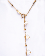 Collar lluvia de perlas
