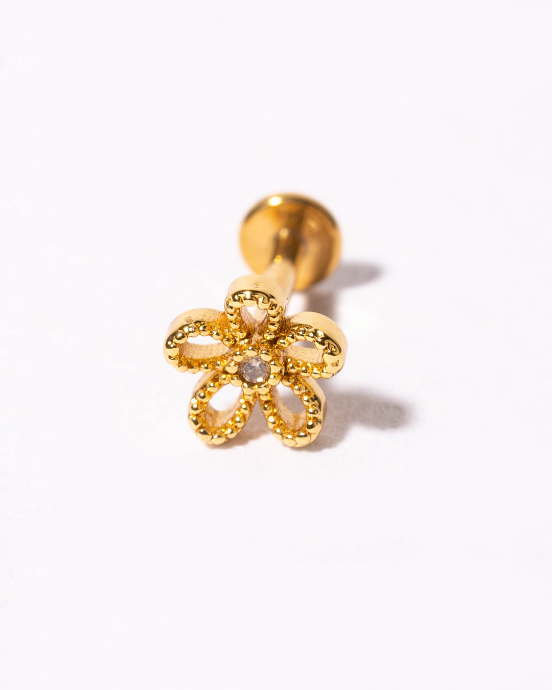 Broquel mini flor abierta