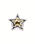 Anillo Estrella Bicolor
