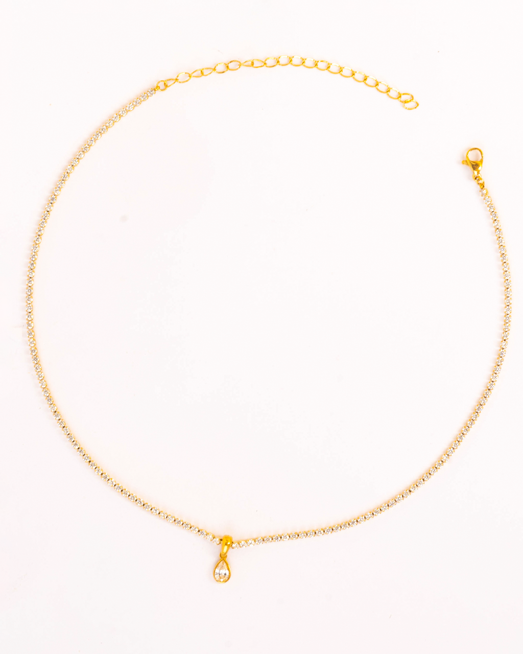 Collar brillo con gota