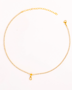 Collar brillo con gota