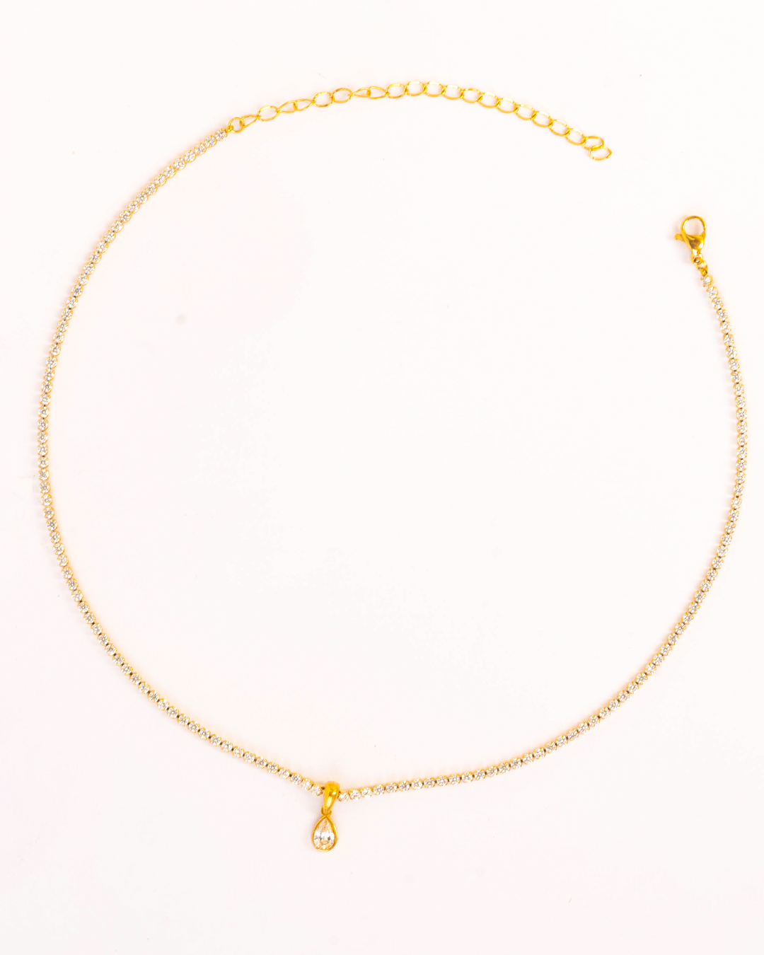 Collar brillo con gota