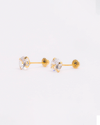 Broquel Brillo 14K