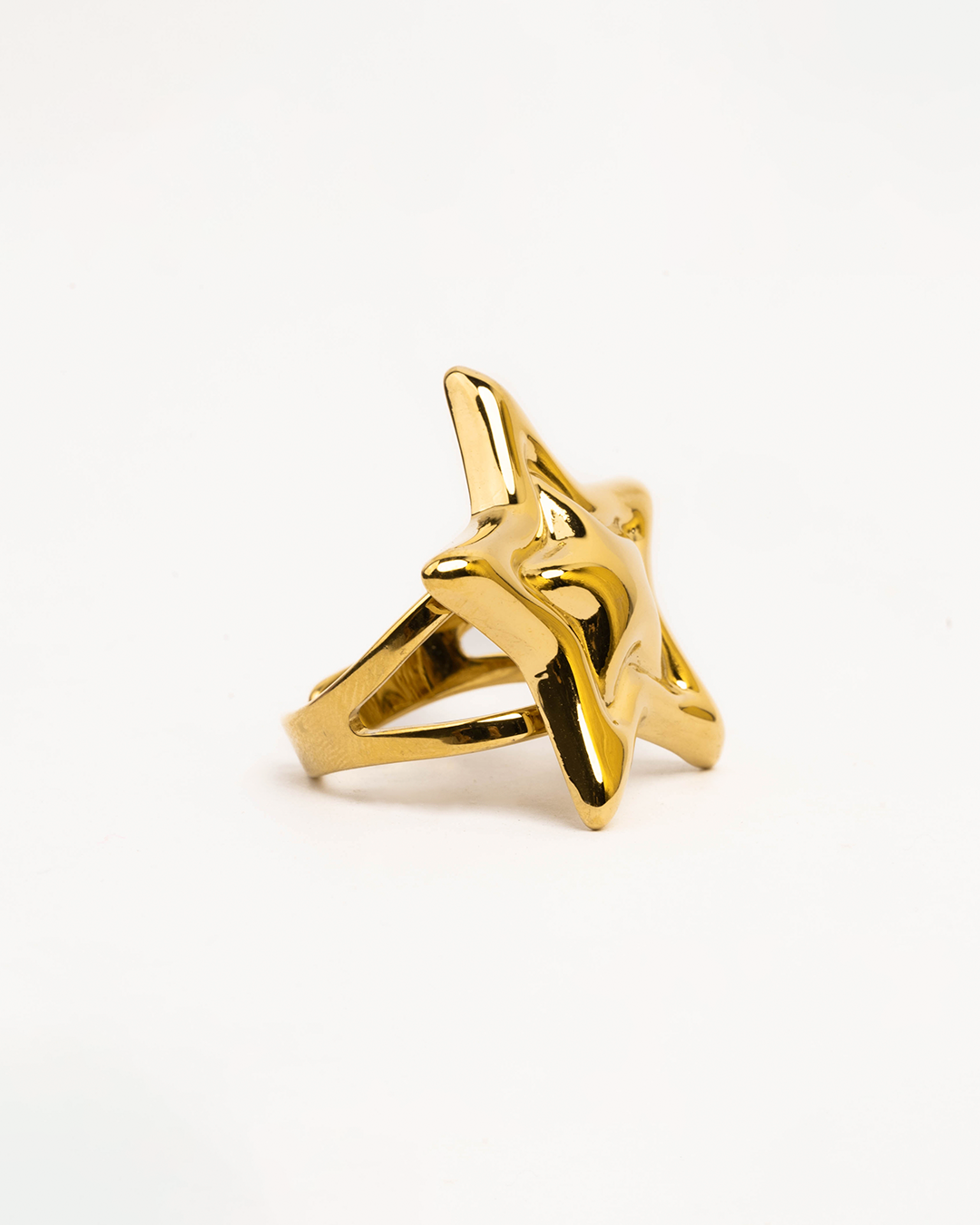 Anillo Estrella Dorada