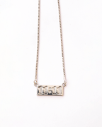 Collar 11:11 plateado