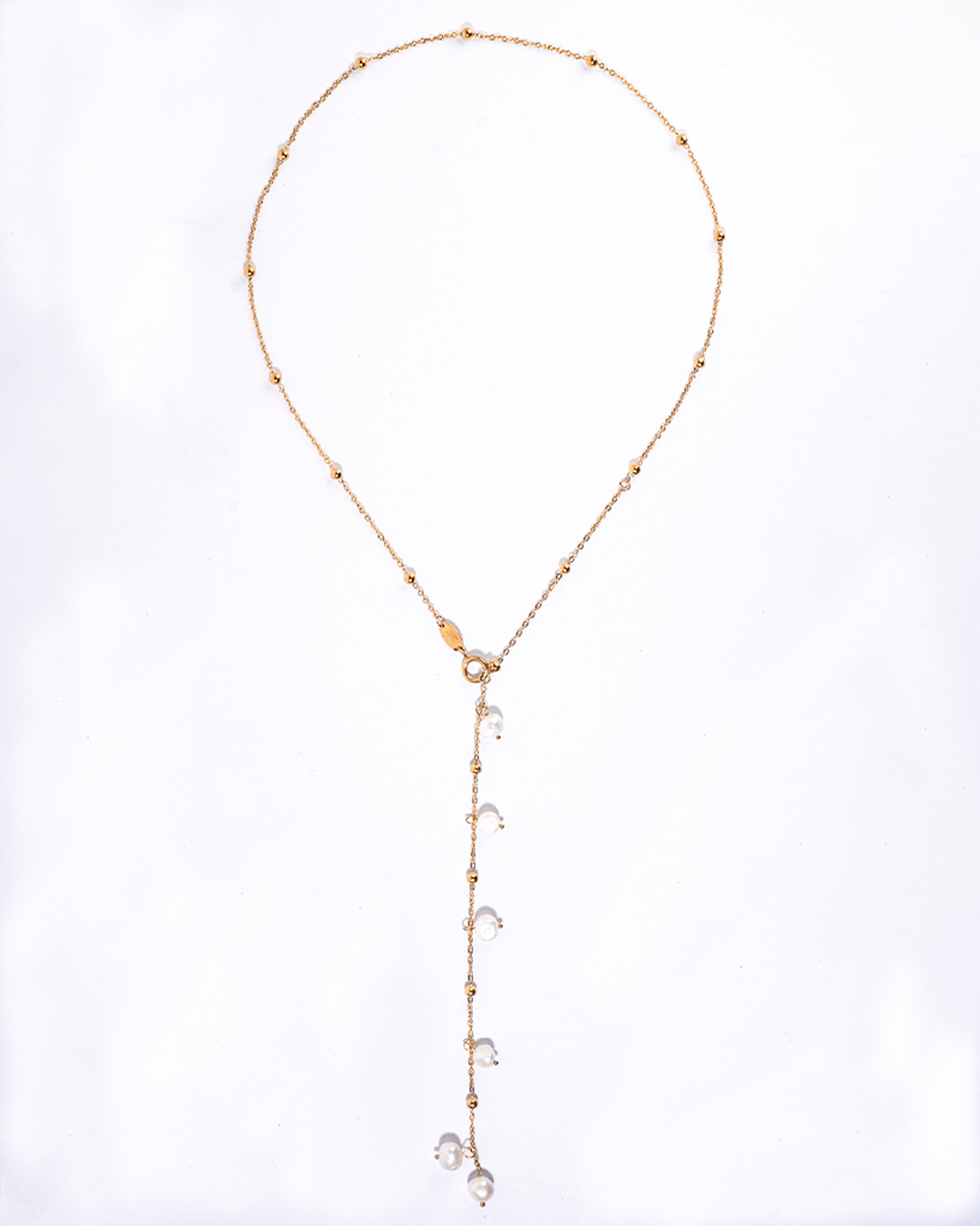 Collar lluvia de perlas