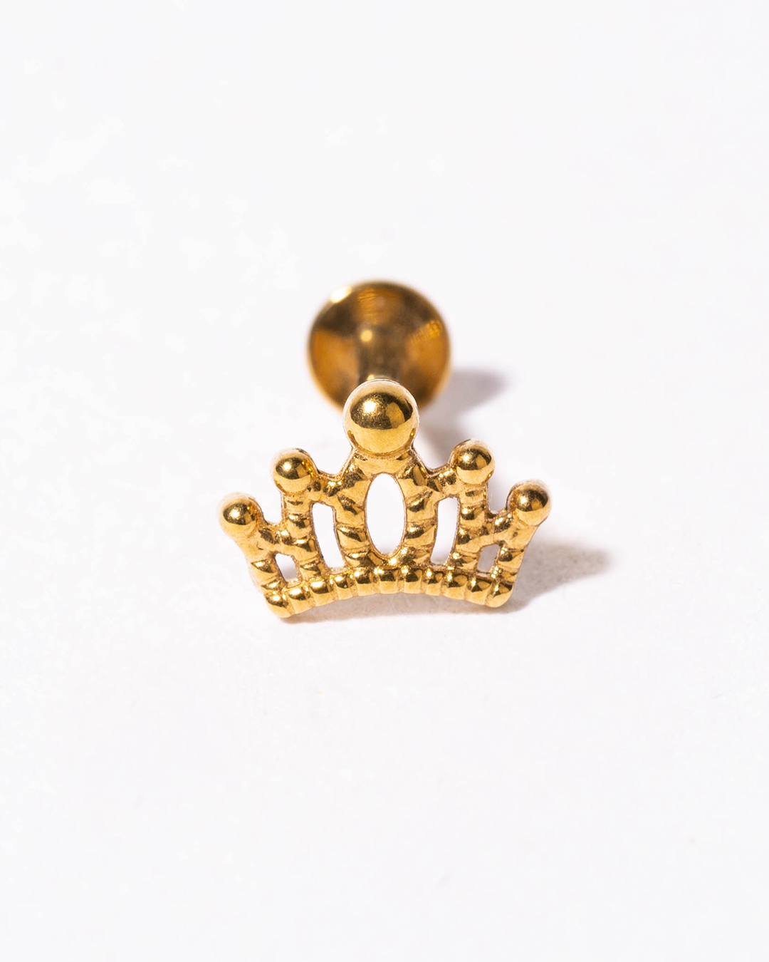 Broquel corona dorada