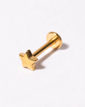 Broquel mini estrella dorada