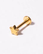 Broquel mini estrella dorada