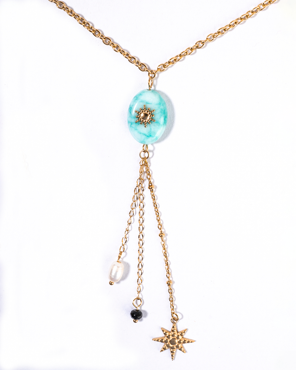Collar blue sun