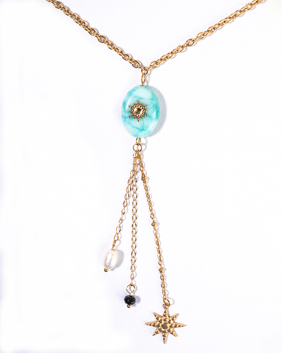 Collar blue sun