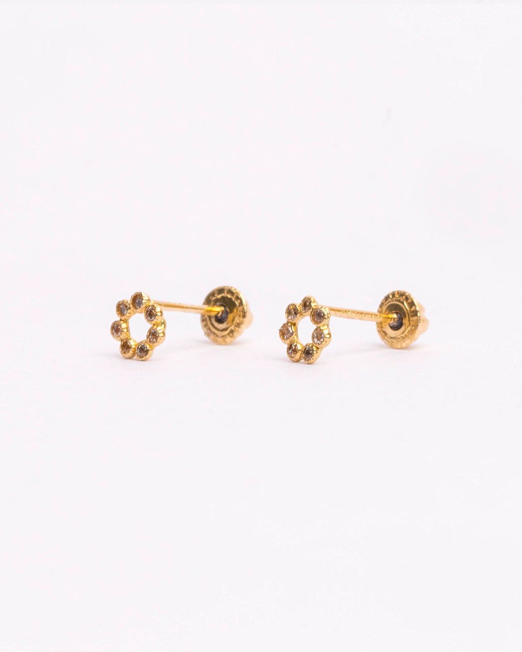 Broquel Círculo 14K