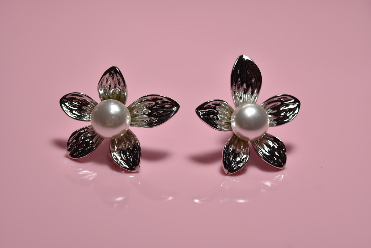 Flor Plata Perla