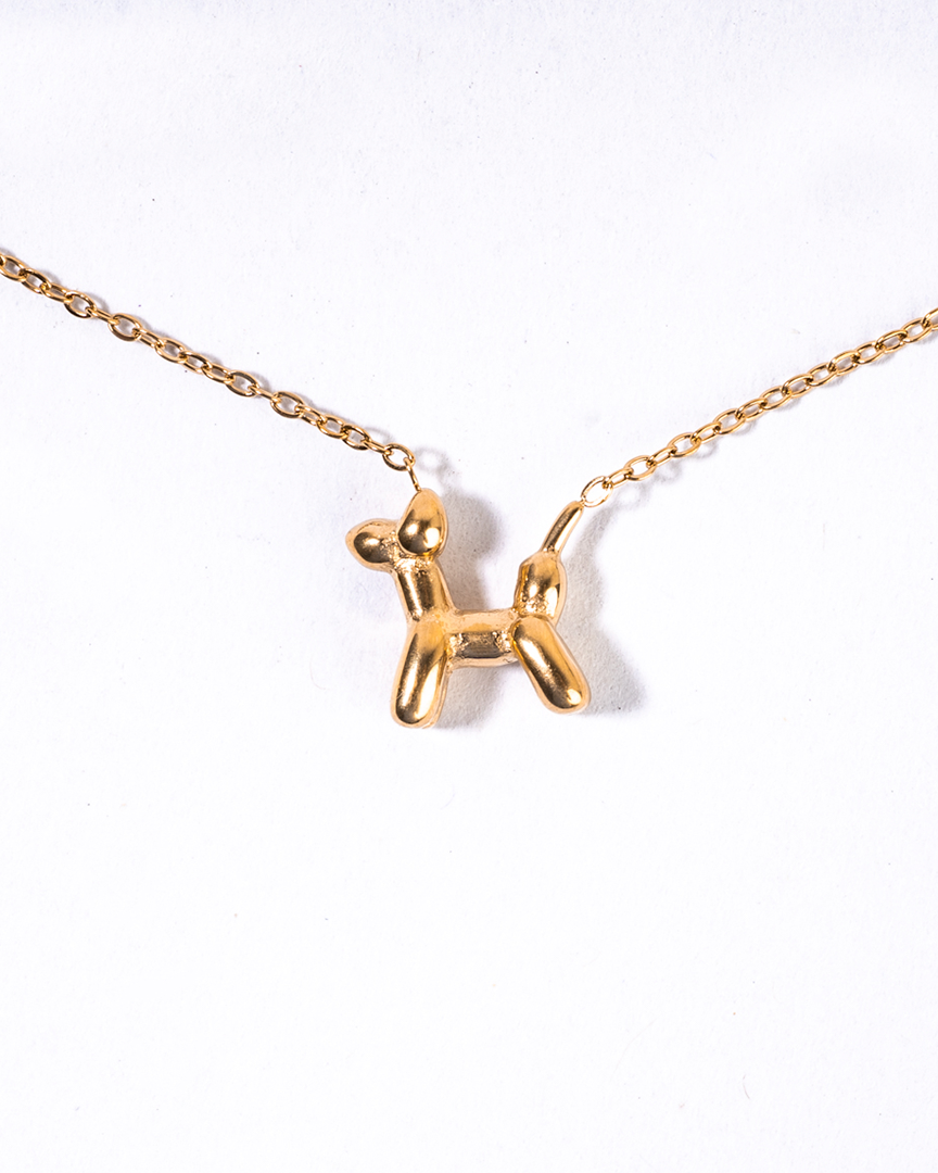 Collar perrito globo