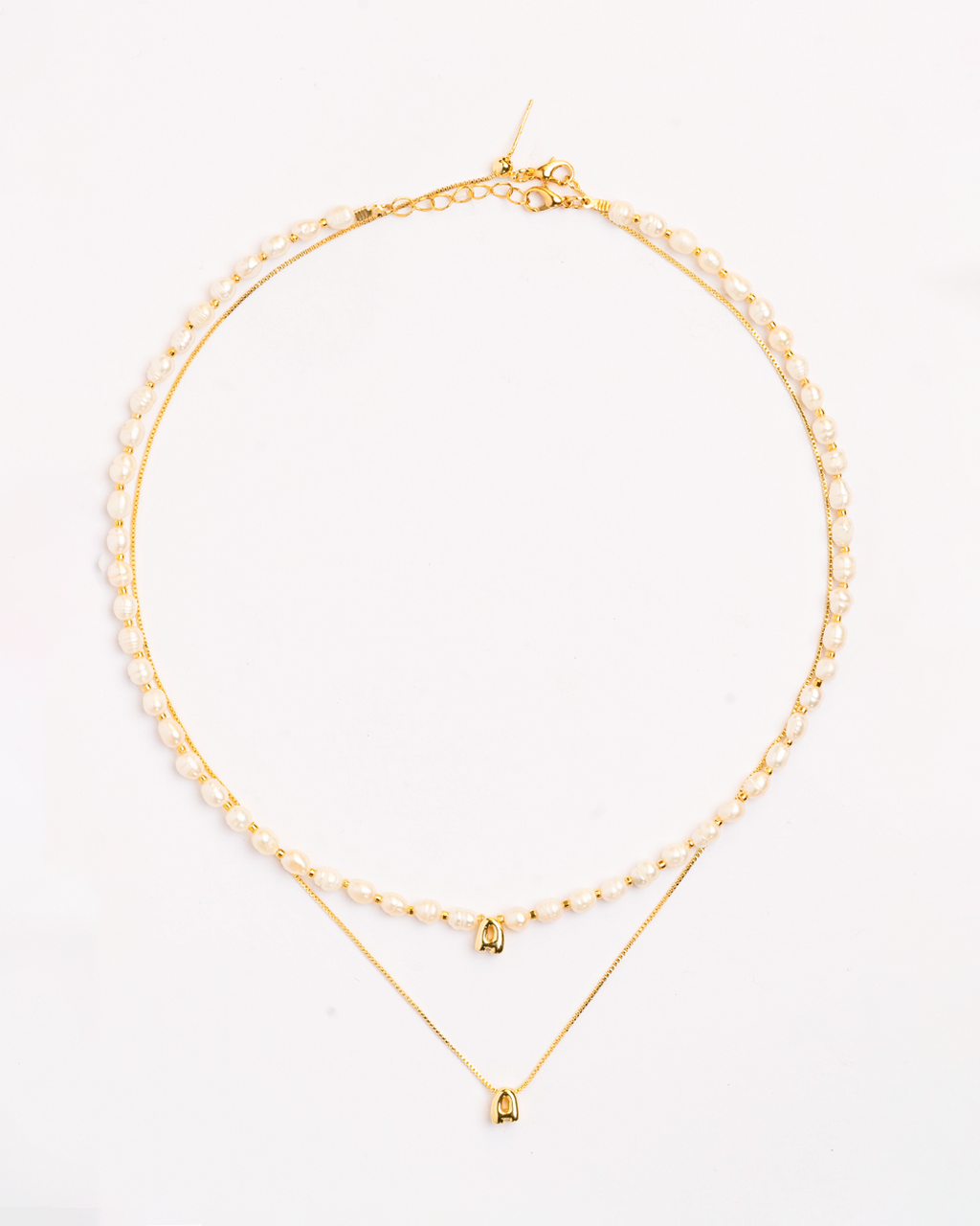 Collar Inicial Globo Mini