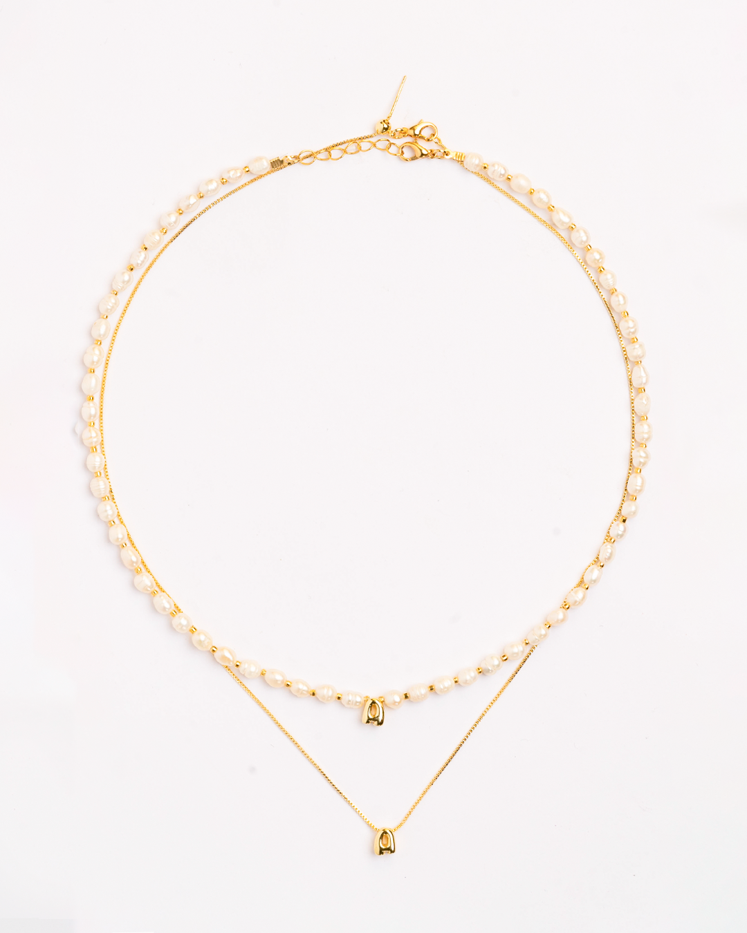 Collar Inicial Globo Mini