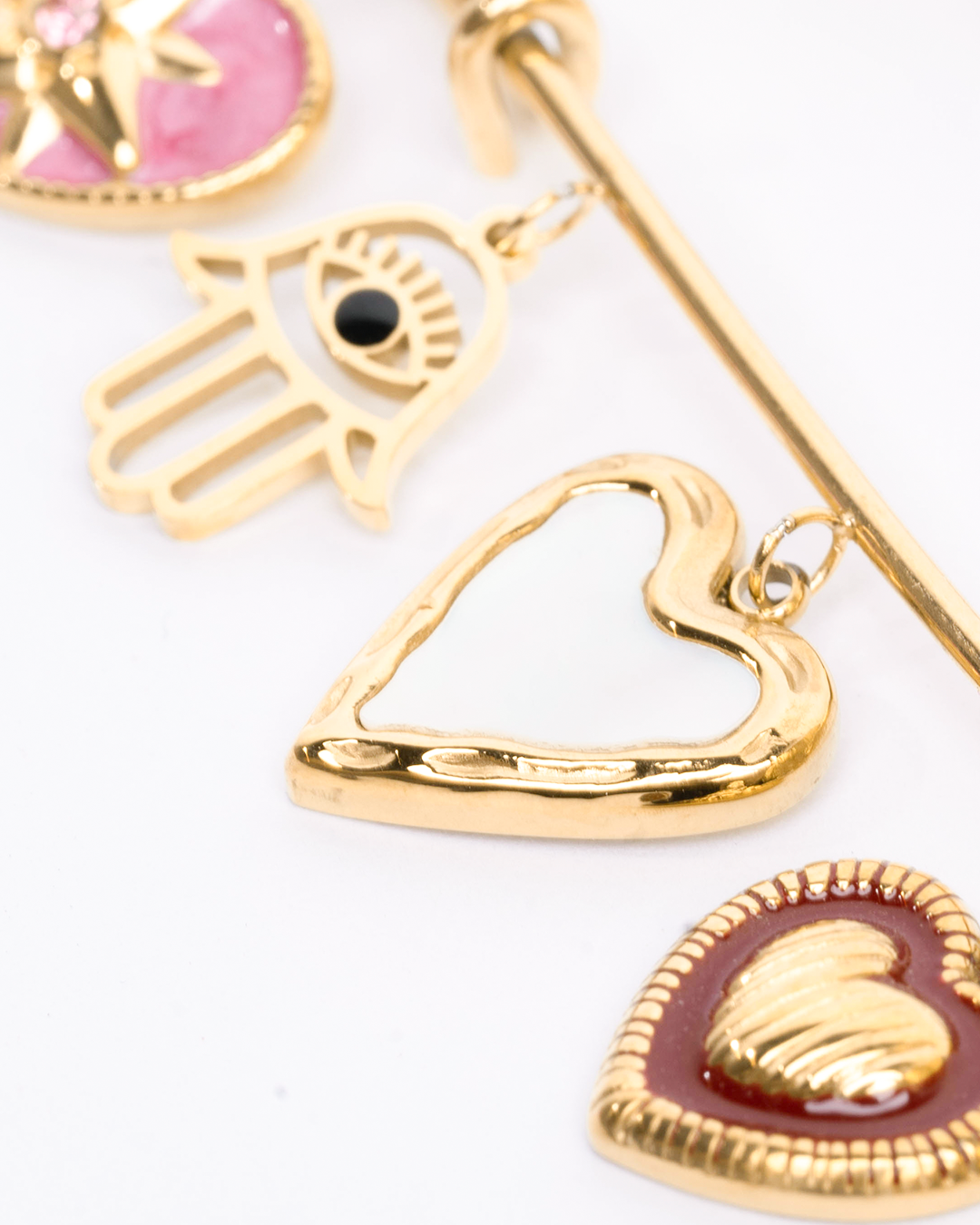 Collar seguro 4 dijes