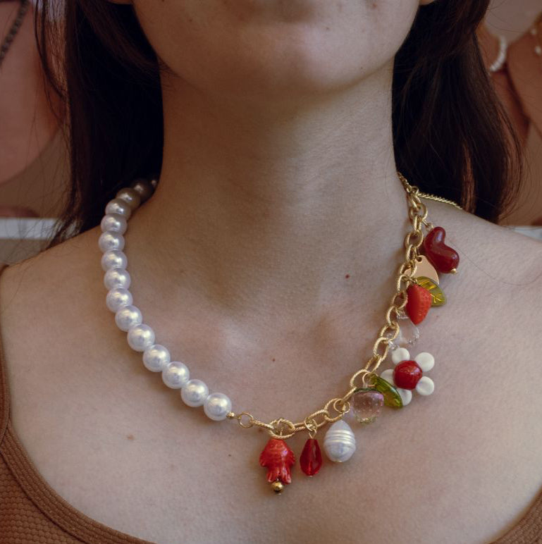 Collar Bikina Rojo