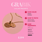 Collar Presente GRABIK Perzonalizado